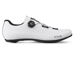 Fizik schoen tempo overcurve r4 white/black wide 4