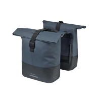 Basil dubbele tas Cove MIK 28-32l marineblauw/zwart