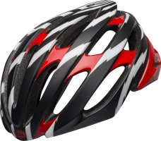 Helm race Stratus Mips vert /g blk/red/wht